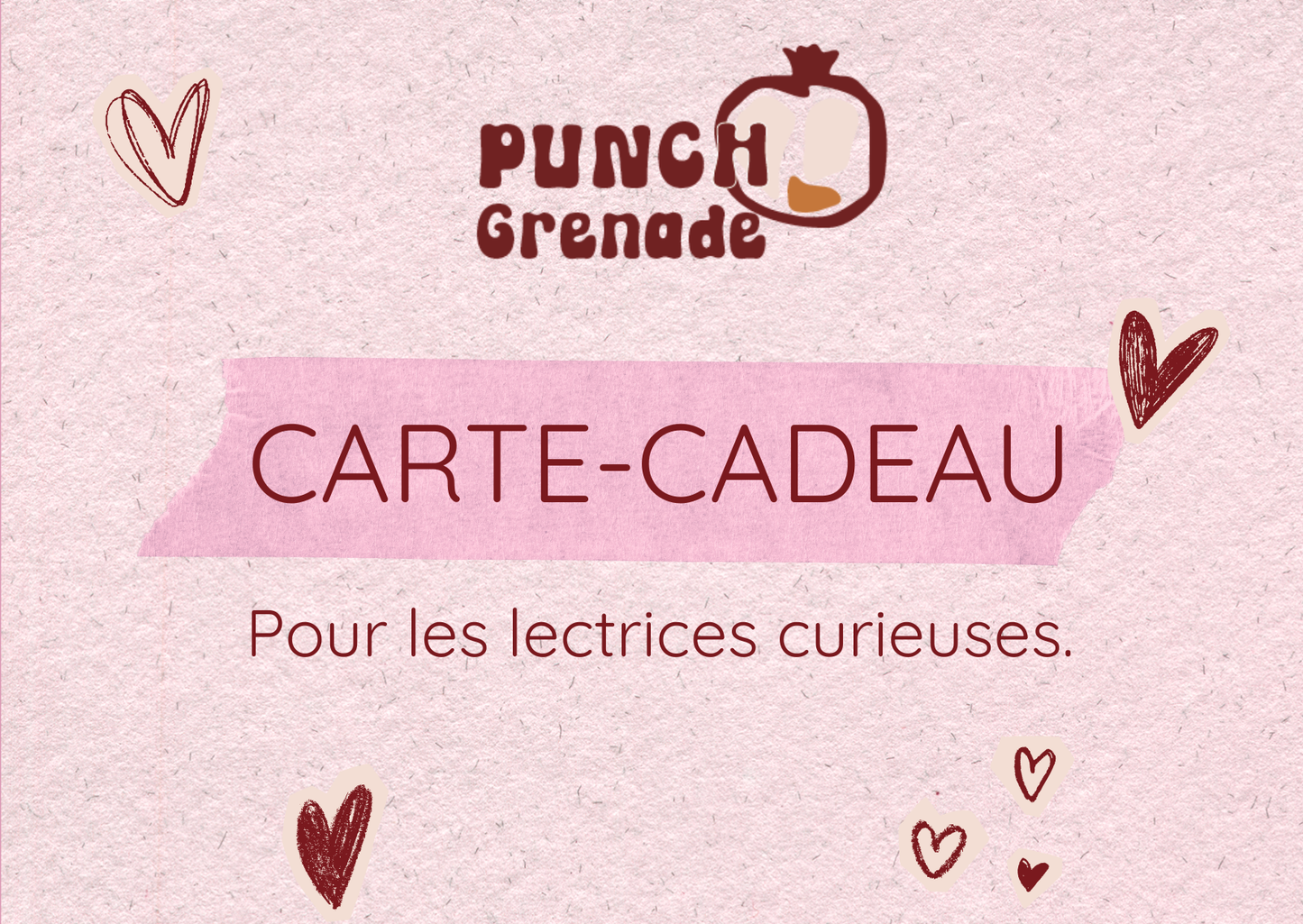 Carte-cadeau Punch Grenade