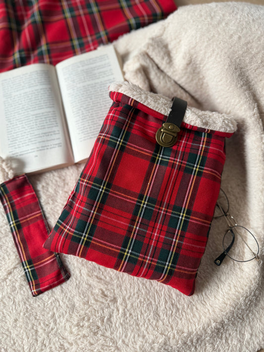 Pochette à livre - Ecosse & cheminée