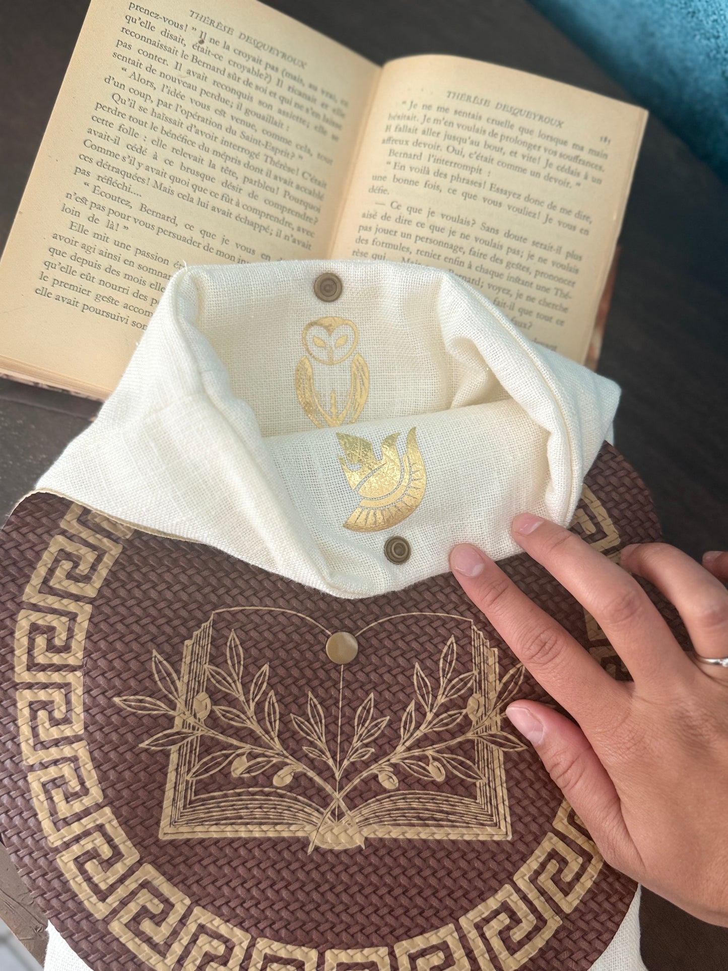 Pochette à livre - Athéna