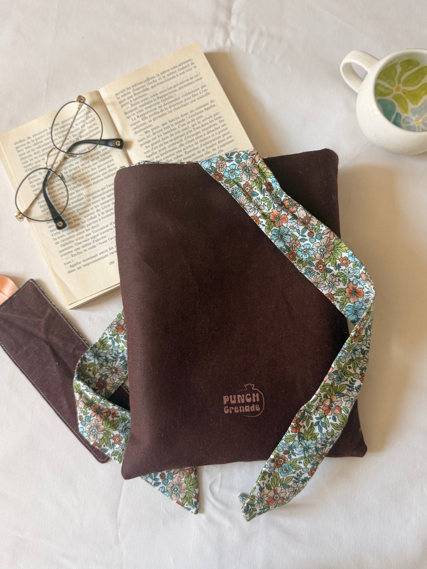 Pochette à livre - Cacao Bloom