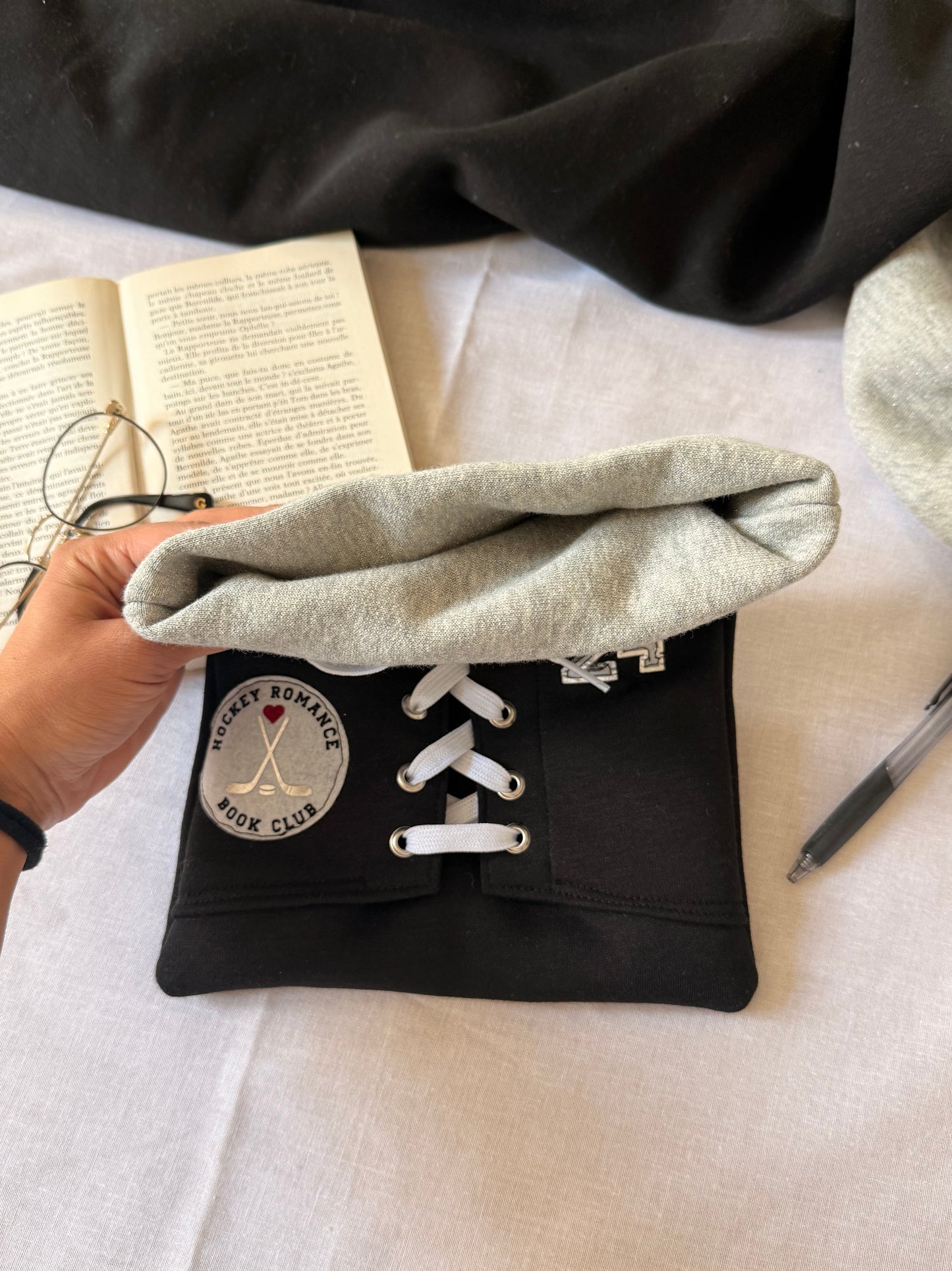 Pochette à livre - Hockey Girl
