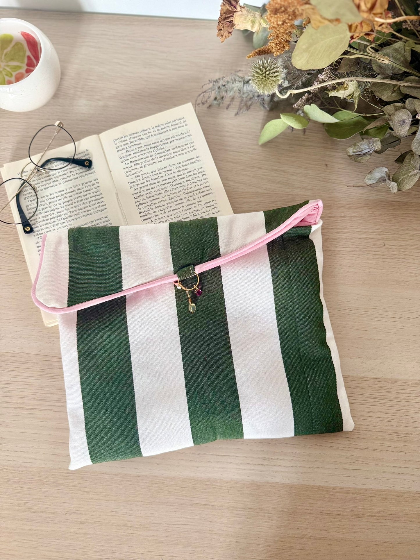 Pochette à livre - Romarin