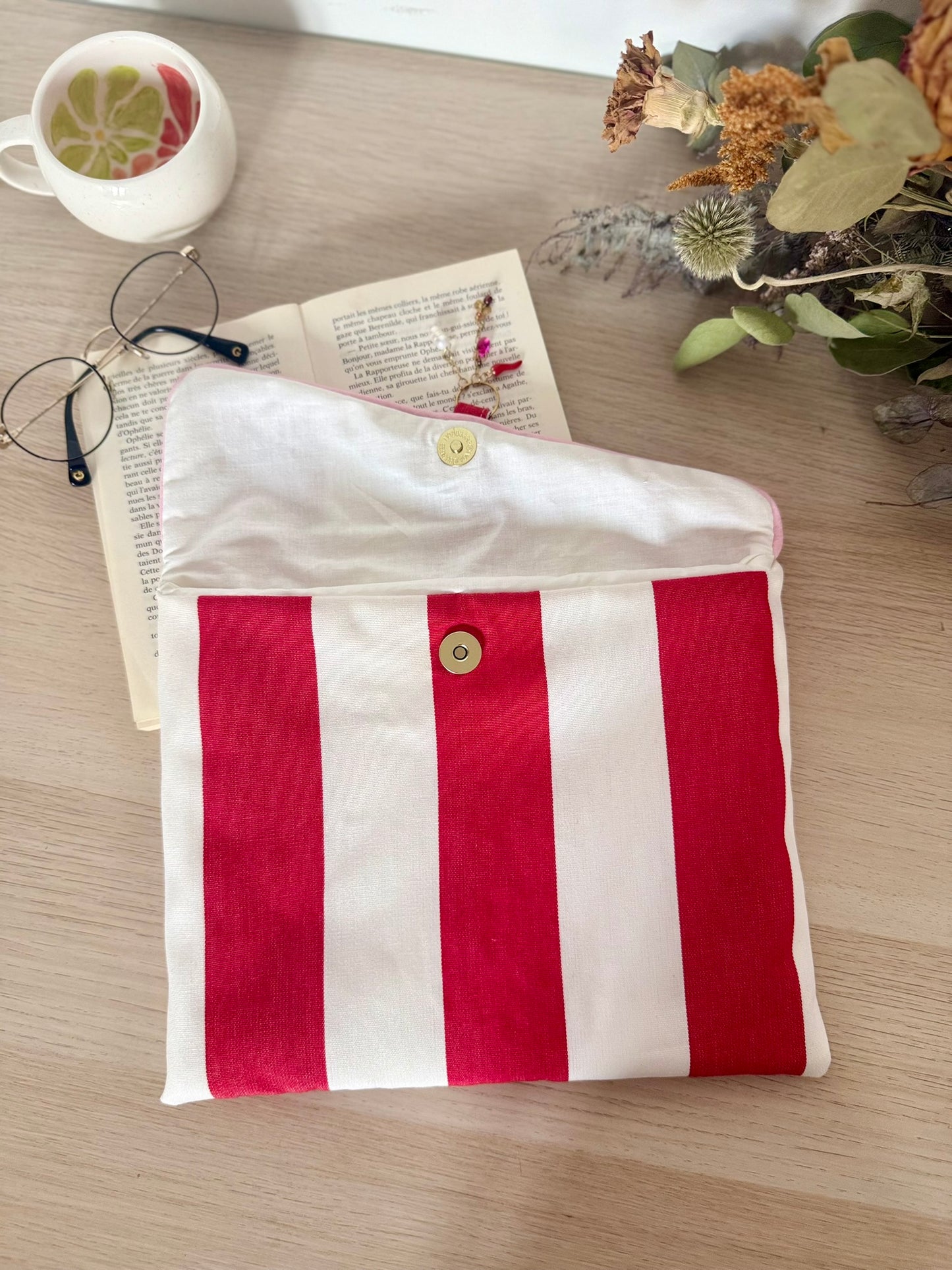 Pochette à livre - Piment