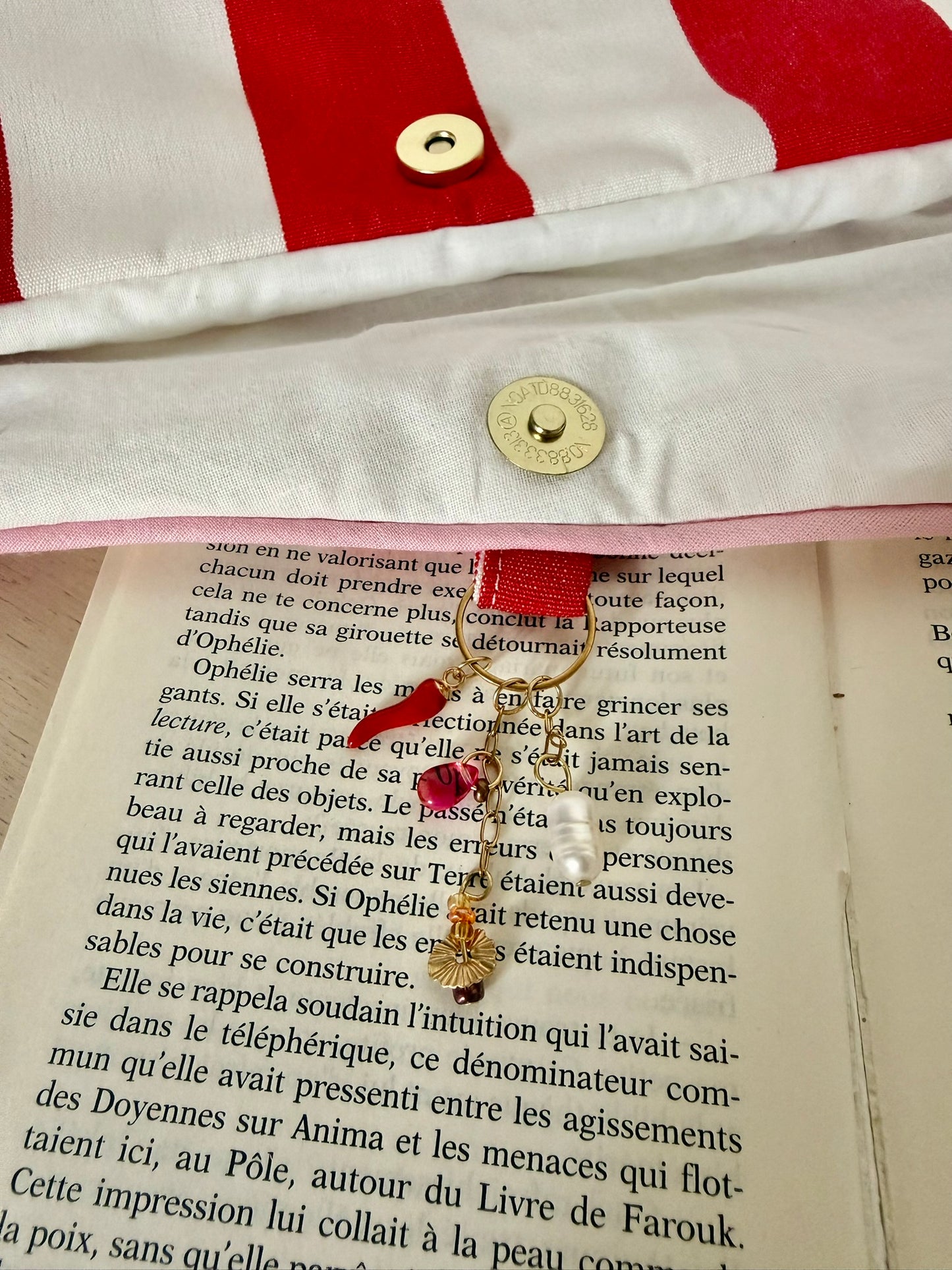 Pochette à livre - Piment