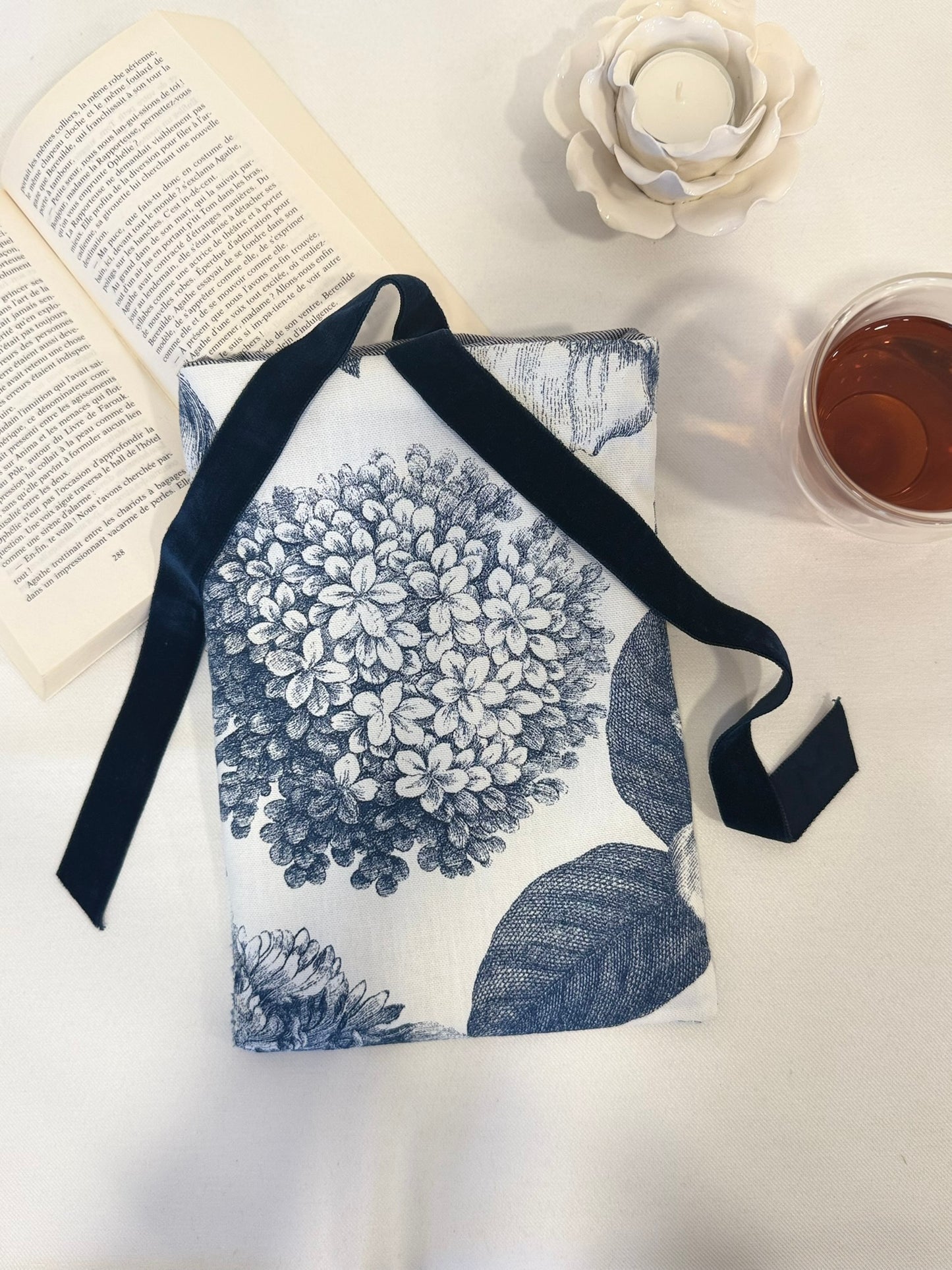 Pochette à livre - BLUE GARDEN