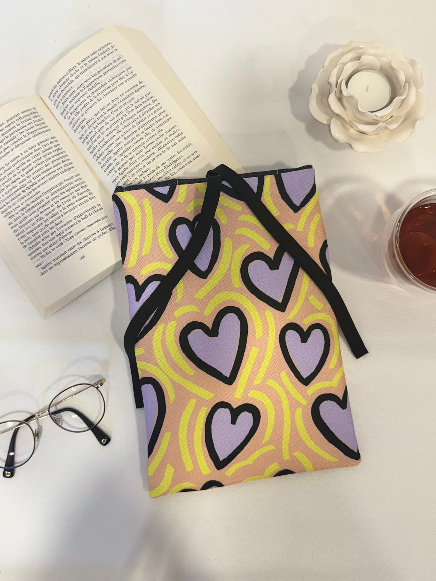 Pochette à livre - Attrape-Coeur