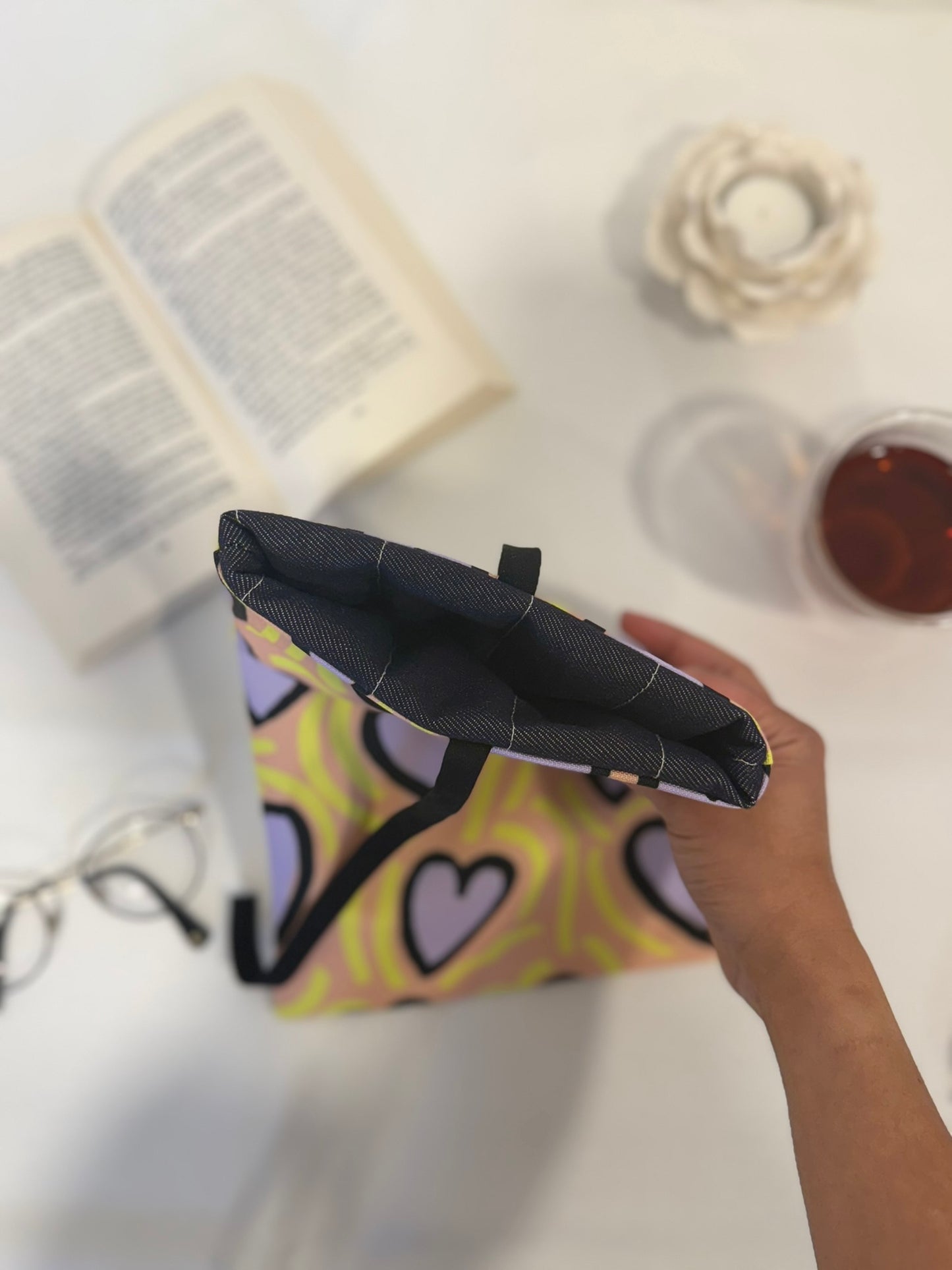 Pochette à livre - Attrape-Coeur