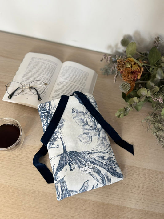 Pochette à livre - BLUE GARDEN