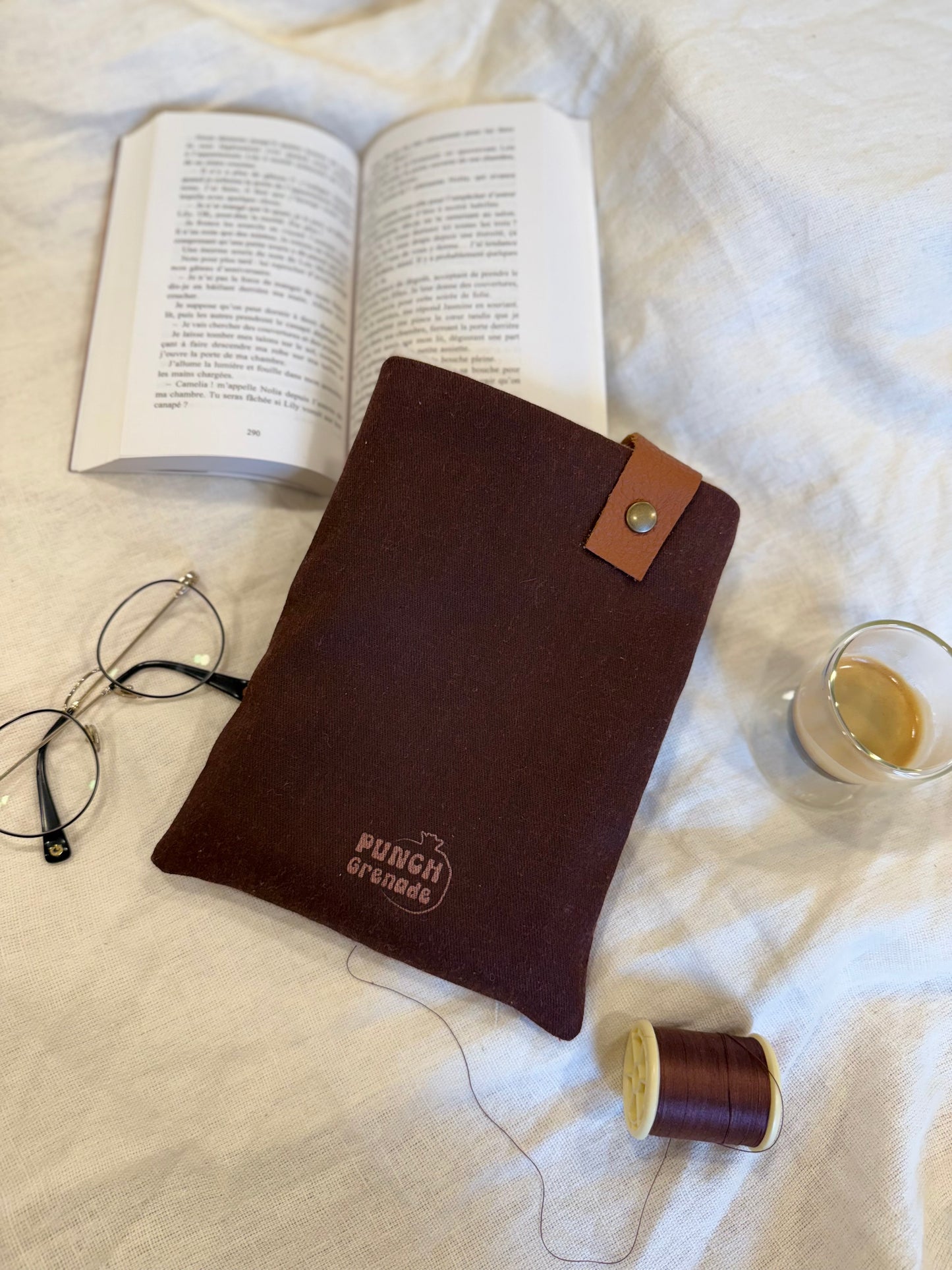 Pochette à livre — Café Latte