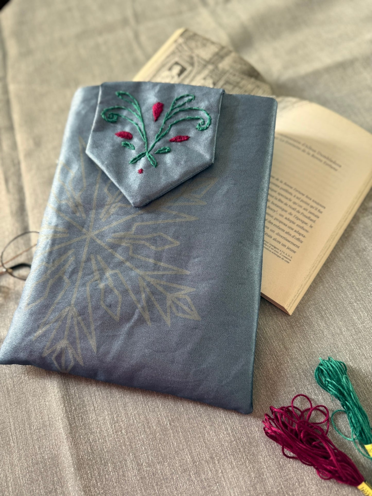 Pochette à livre - Reine des neiges